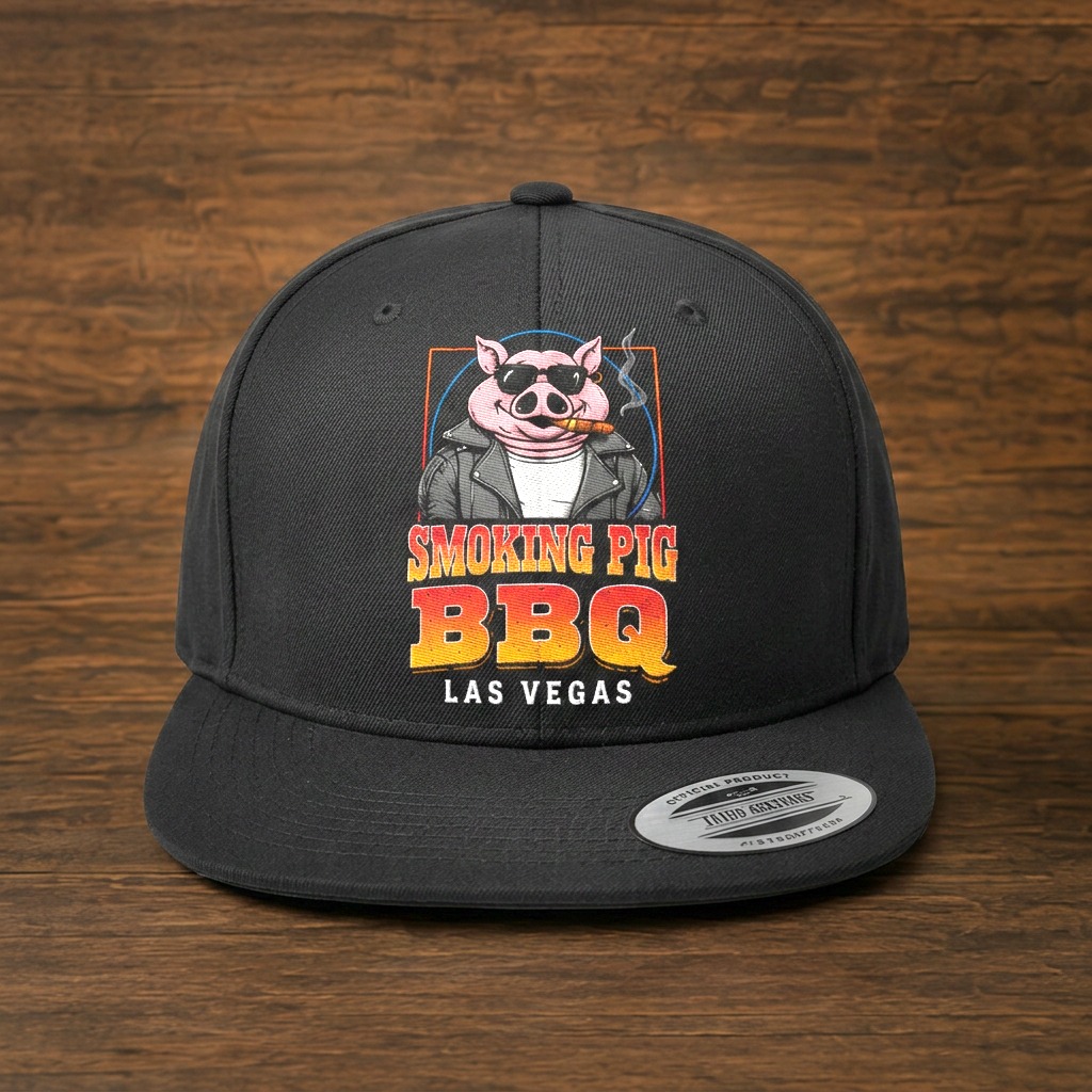 Smoking Pig BBQ Hat